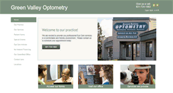 Desktop Screenshot of greenvalleyoptometry.com